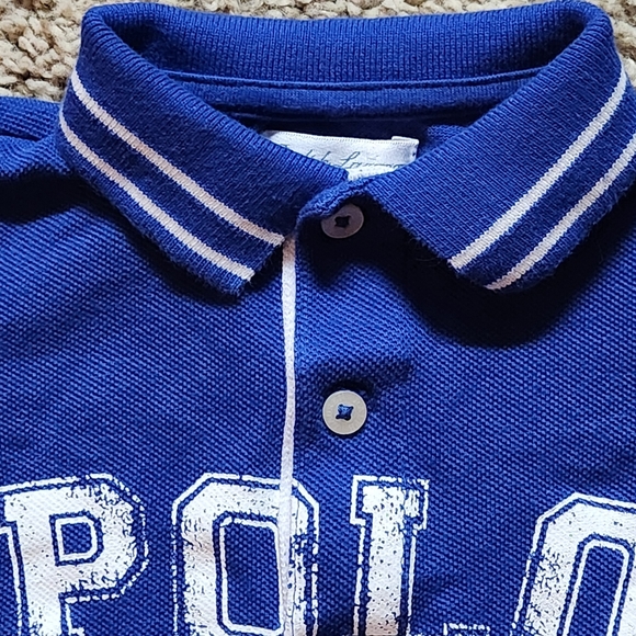 Ralph Lauren Polo shortall Size 9 months Color Royal blue - Picture 3 of 9
